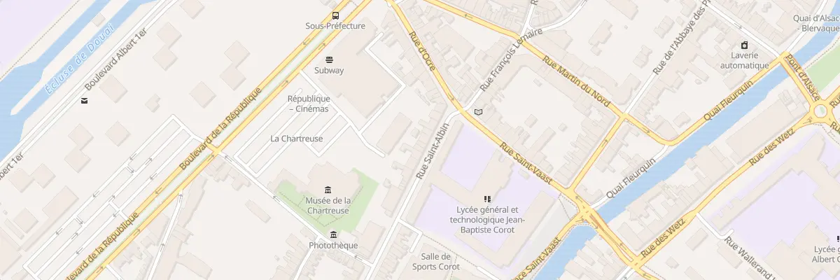 Plan du 319 Rue Saint Albin à Douai