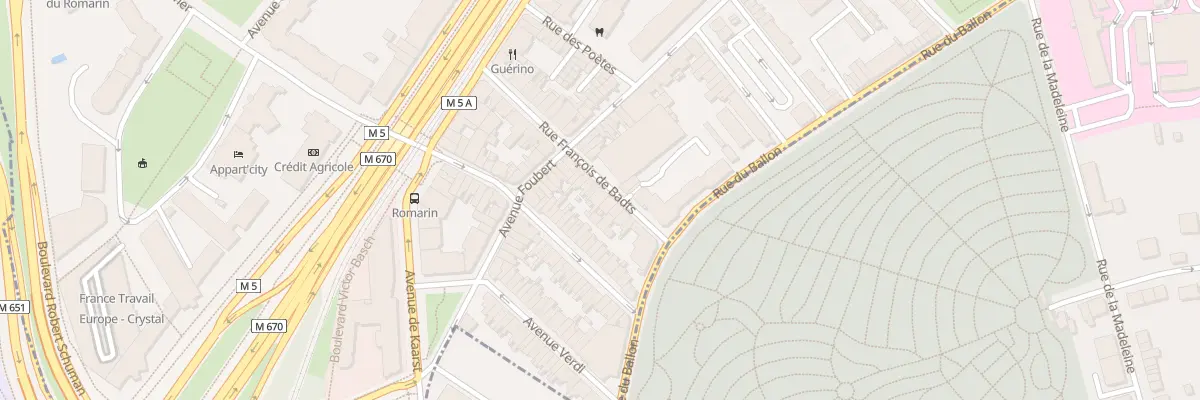 Plan du 38 Rue François de Badts à La Madeleine