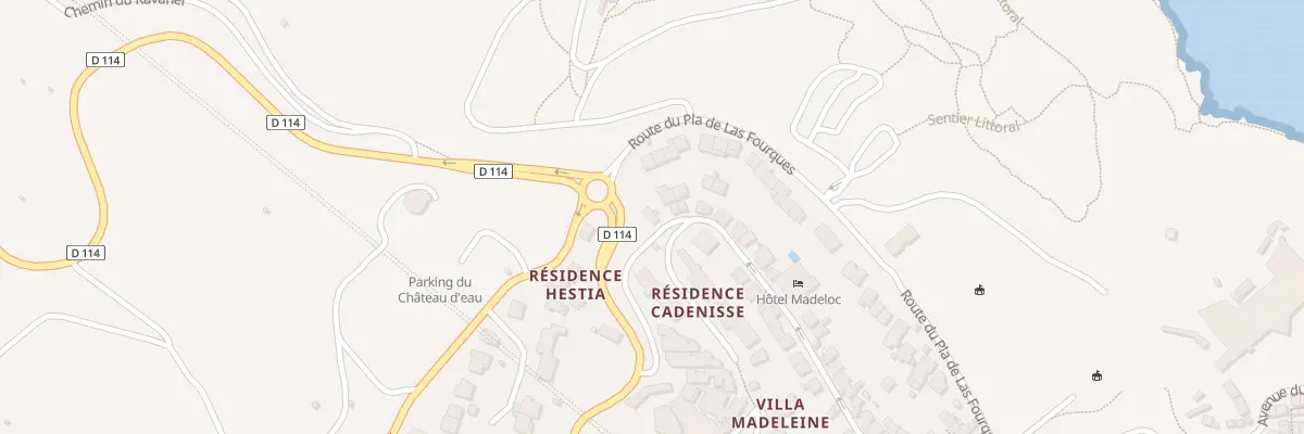 Plan du 44 Rue Romain Rolland à Collioure