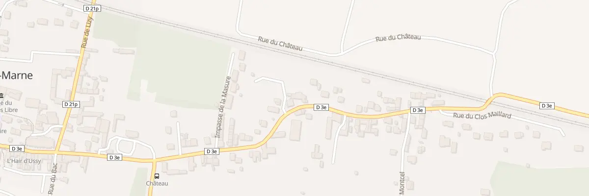 Plan du 34A Rue de la Ferte à Ussy-sur-Marne