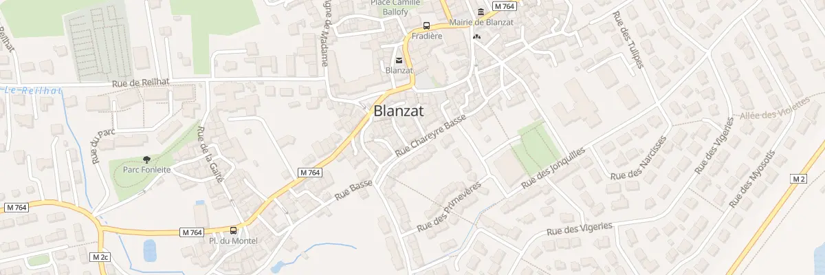 Plan du 55 Rue de la Charreyre Basse à Blanzat