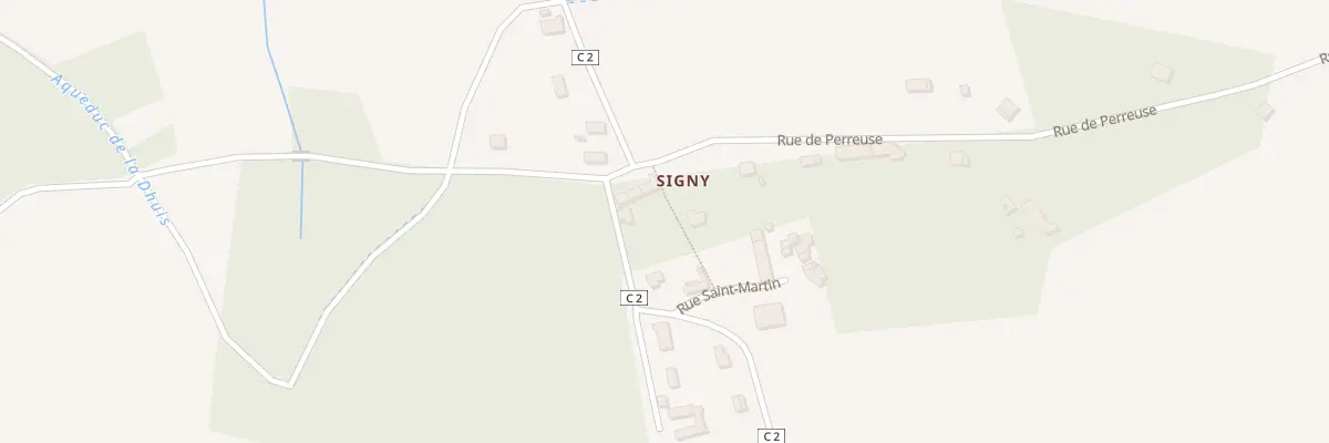 Plan du 4 Rue de Perreuse à Signy-Signets
