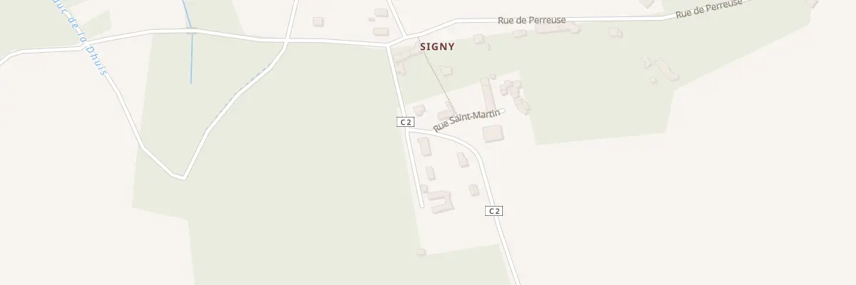 Plan du 3B Che du Jeu de l’Arc à Signy-Signets