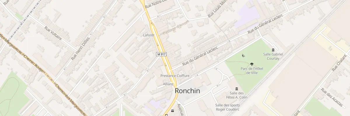 Plan du 672 Av Jean Jaurès à Ronchin