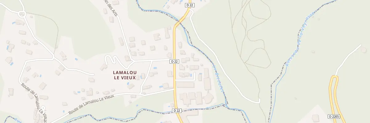 Plan du 5086 La Plaine de Lamalou Le Ha à Combes