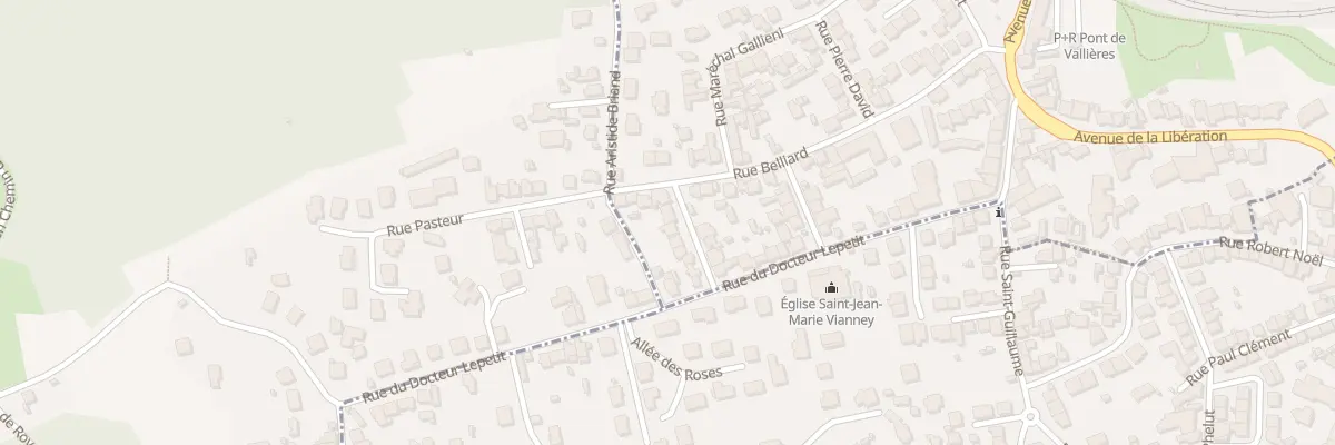 Plan du 4 Rue Nungesser et Coli à Clermont-Ferrand