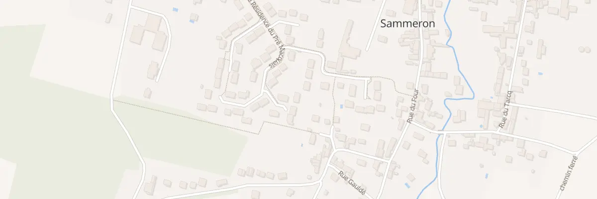 Plan du 19 Rue Résidence du Pré Macquais à Sammeron