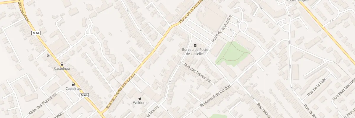 Plan du 16 Rue de Lille à Linselles
