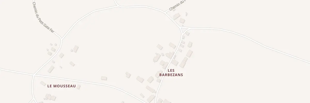 Plan du 321 Les Barbezans à Alligny-Cosne