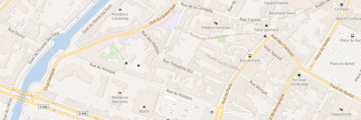 Plan du 130 Rue Theophile Bra à Douai