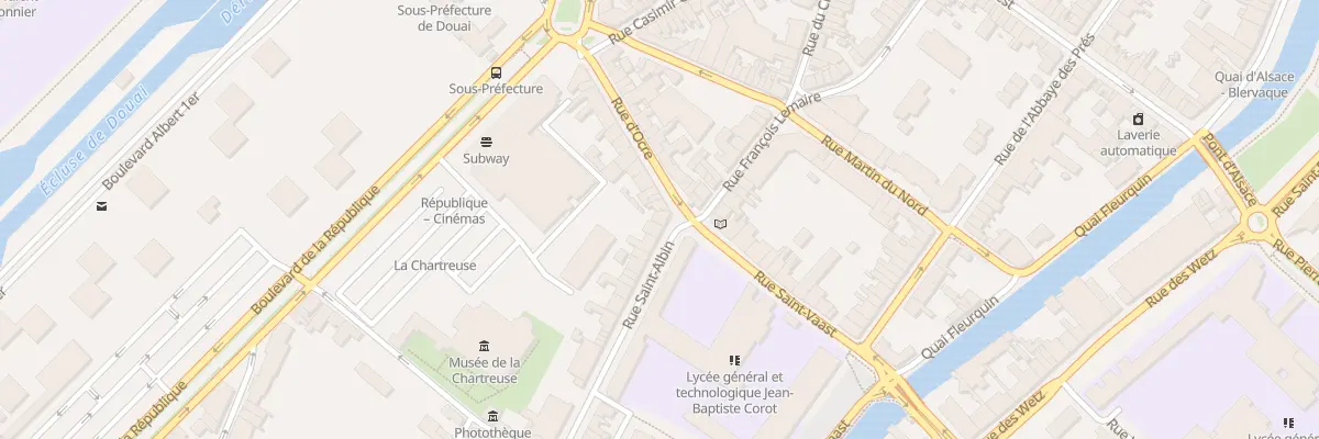 Plan du 359 Rue Saint Albin à Douai