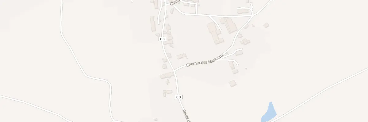 Plan du 305 Rte des Usseaux à Livry