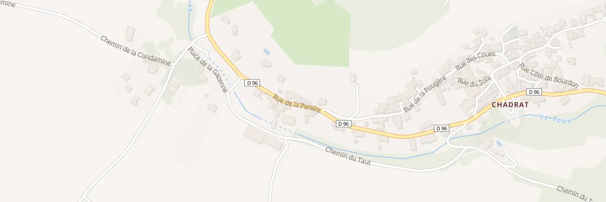 Plan du 1 Rue de la Pereire Chadrat à Saint-Saturnin