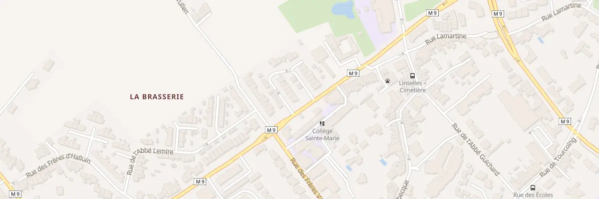 Plan du 36 Rue Saint-Vincent-de-Paul à Linselles