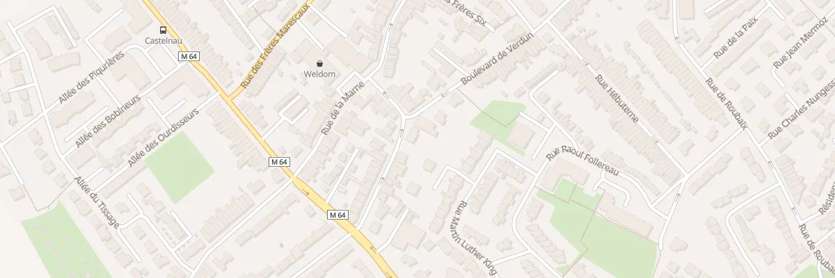 Plan du 55 Rue de Lille à Linselles