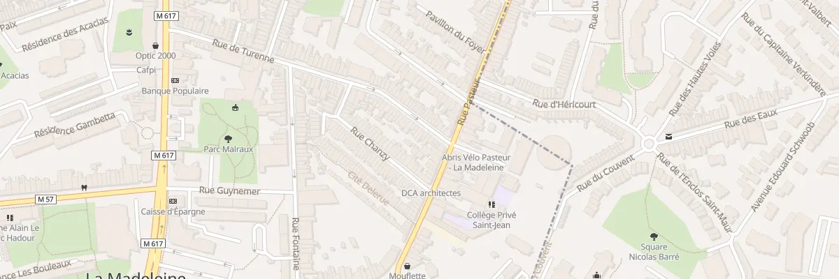 Plan du 76 Rue de Turenne à La Madeleine