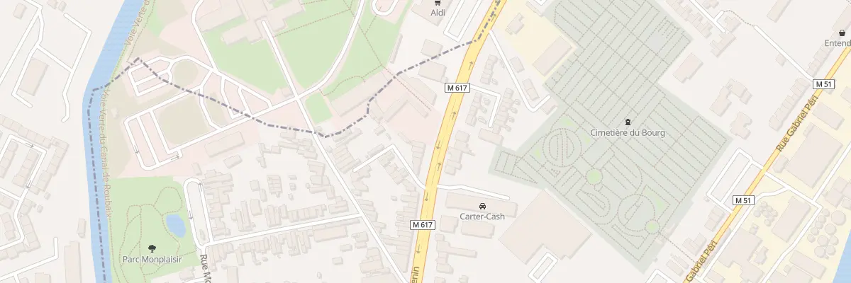 Plan du 97 Rue de Menin à Marcq-en-Barœul