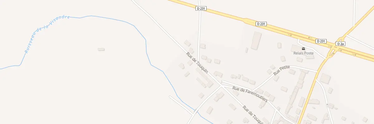Plan du 13 Rue de Touquin à Vaudoy-en-Brie