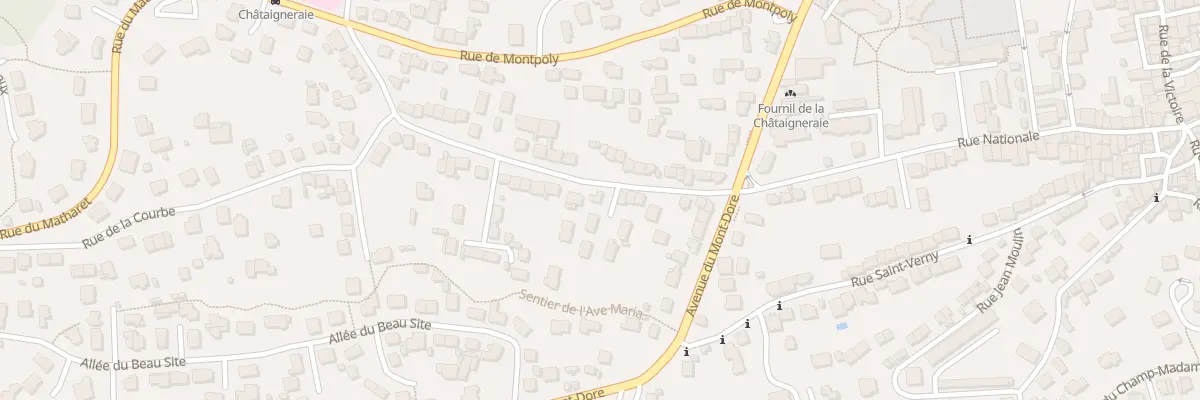 Plan du 17 Rue de la Châtaigneraie à Beaumont