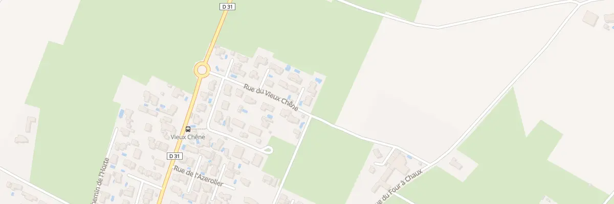 Plan du 25 Rue du Vieux Chêne à Vinassan