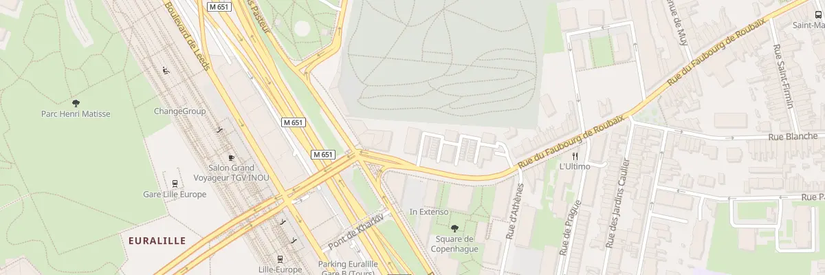 Plan du 49 Rue du Faubourg de Roubaix à Lille