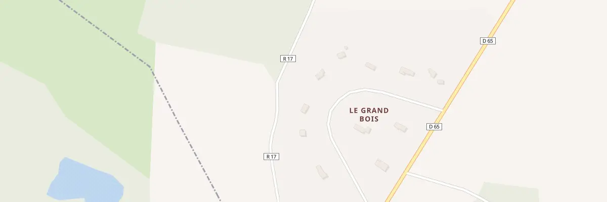 Plan du 7 Le Grand Bois à La Belliole