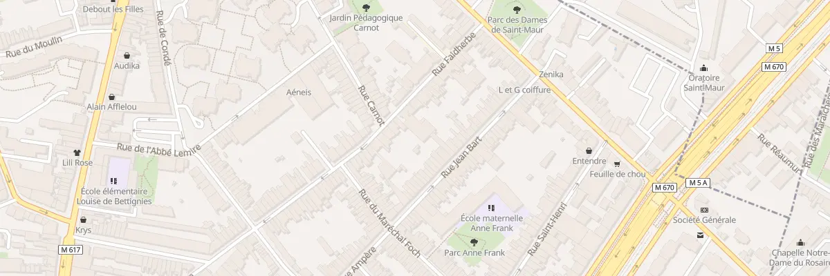 Plan du 128 Rue Faidherbe à La Madeleine
