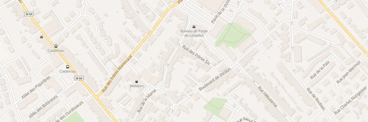 Plan du 17 Rue de Lille à Linselles