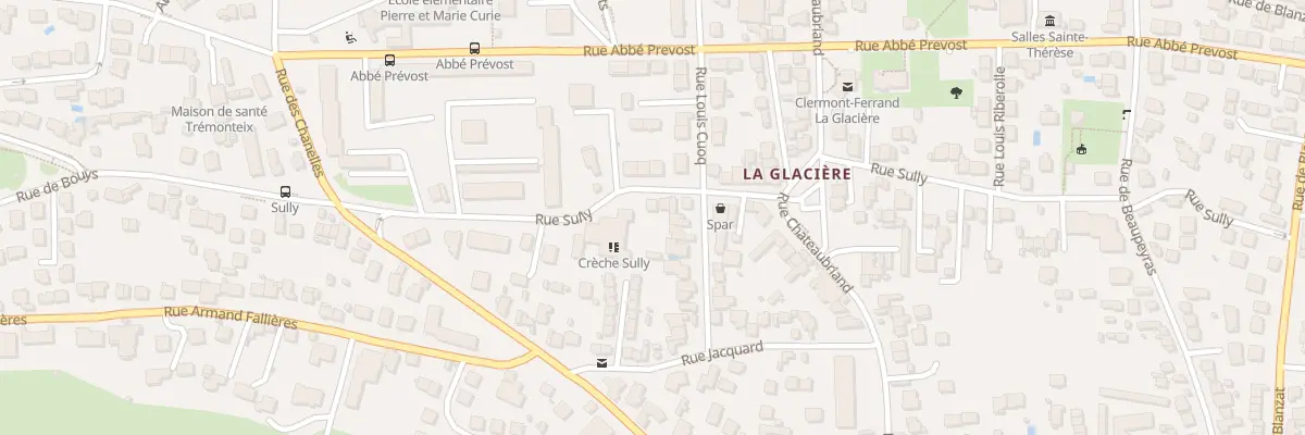 Plan du 129 Rue Sully à Clermont-Ferrand