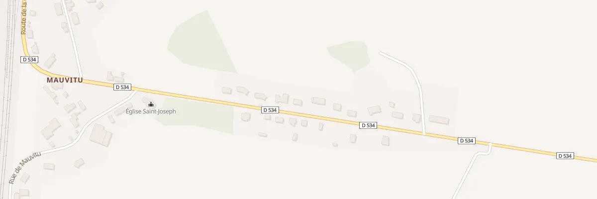 Plan du 25 Rte de la Gare à Saincaize-Meauce