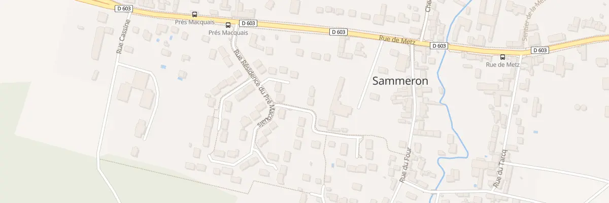 Plan du 1 Rue de l’Archevêché à Sammeron