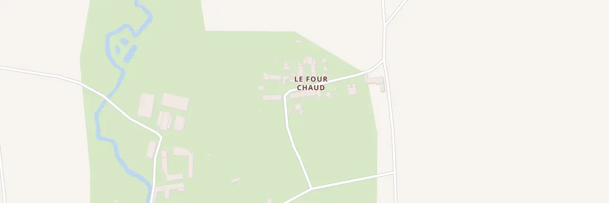 Plan du 63 Le Four Chaud à Aulnoy