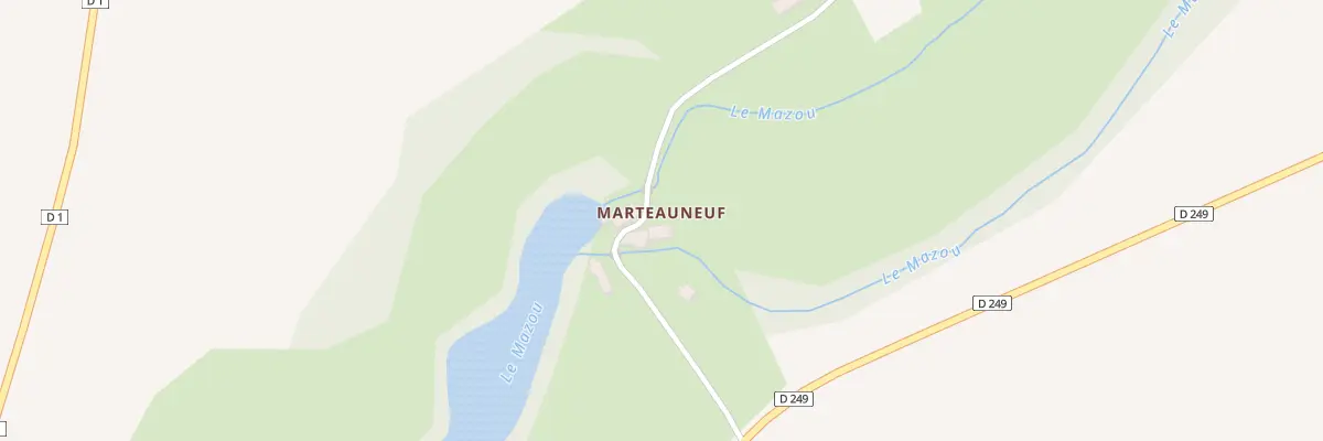 Plan du 123 Marteaux Neufs à Narcy