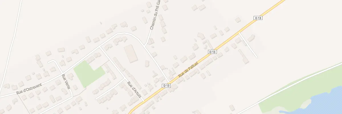Plan du 19 Rue de Palluel à Écourt-Saint-Quentin