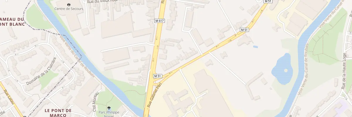 Plan du 192 Rue Gabriel Péri à Marcq-en-Barœul