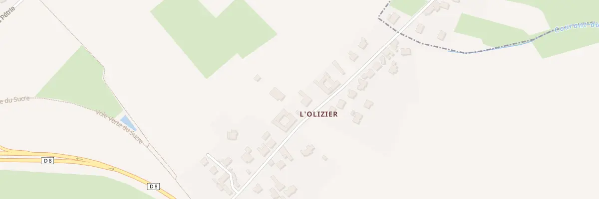 Plan du 21 Rue de l’Olizier à Thumeries