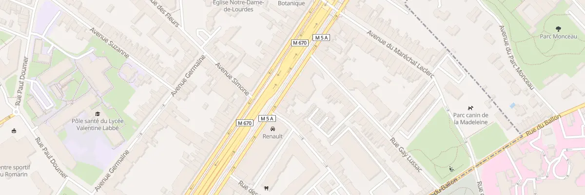 Plan du 172 Av de la République à La Madeleine