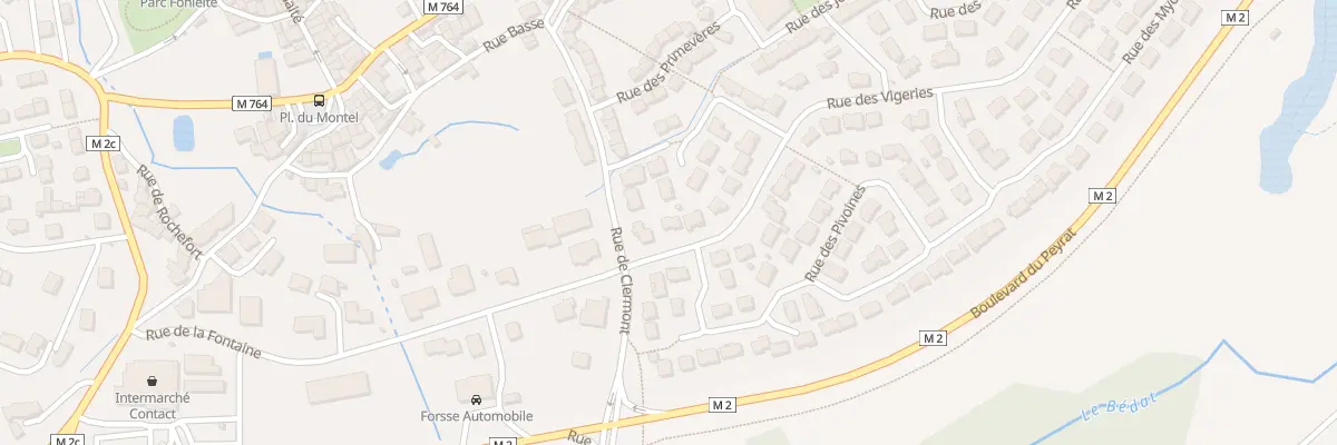 Plan du 41 Rue des Vigeries à Blanzat