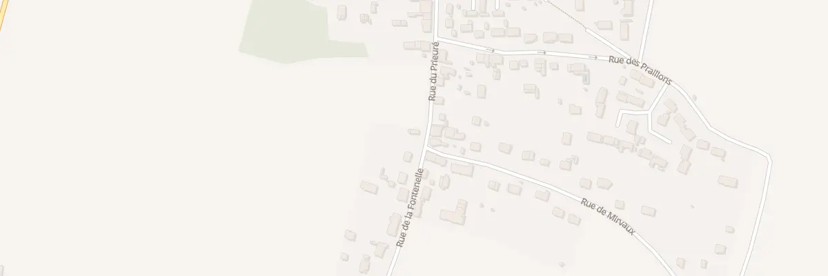 Plan du 30 Rue du Prieure à Pécy