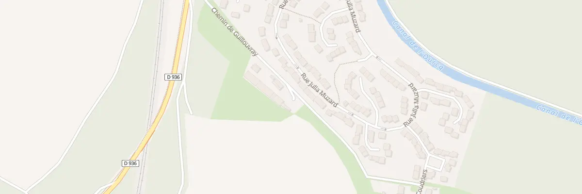 Plan du 3 Che de Guillouvray à Mareuil-sur-Ourcq