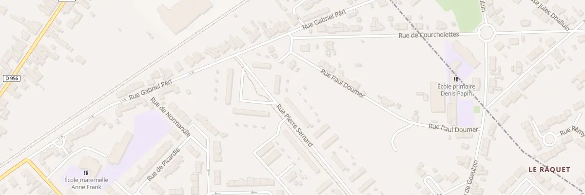 Plan du 17 Rue Pierre Semard à Lambres-lez-Douai
