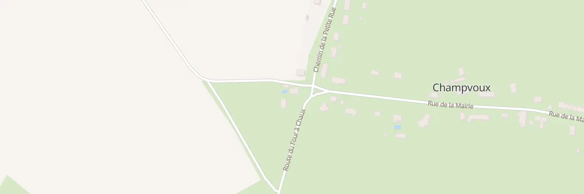 Plan du 2 Rte du Four à Chaux à Champvoux