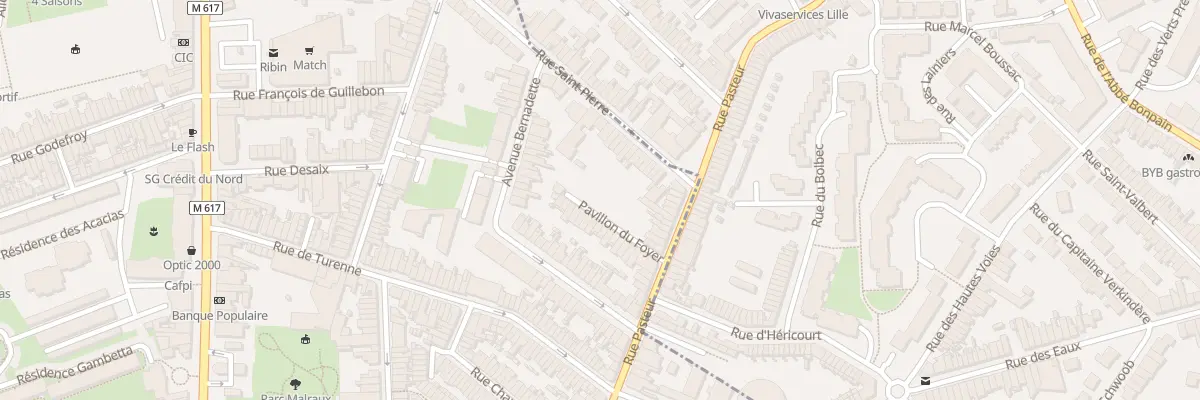 Plan du 127 Rue Pasteur à La Madeleine