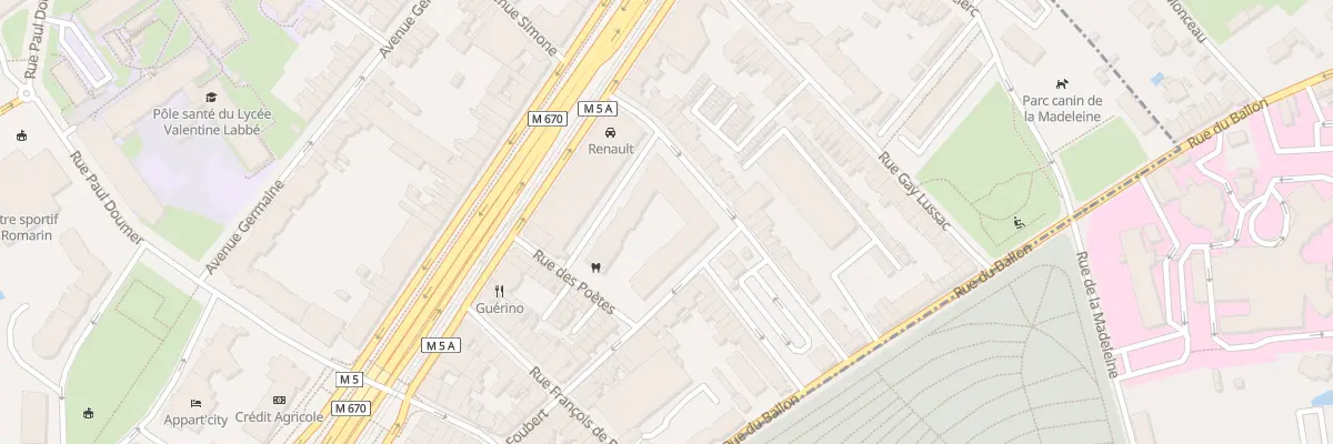 Plan du 41 Av Foubert à La Madeleine