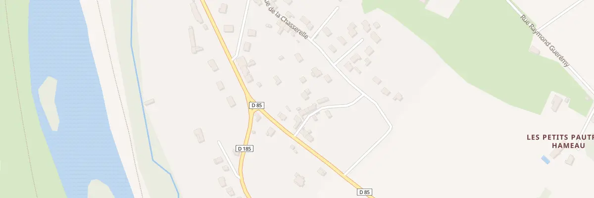 Plan du 643 Che des Sablonnières à Saint-Fargeau