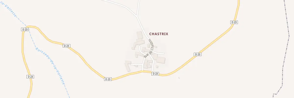 Plan du 5079 Chastrix à Mazoires