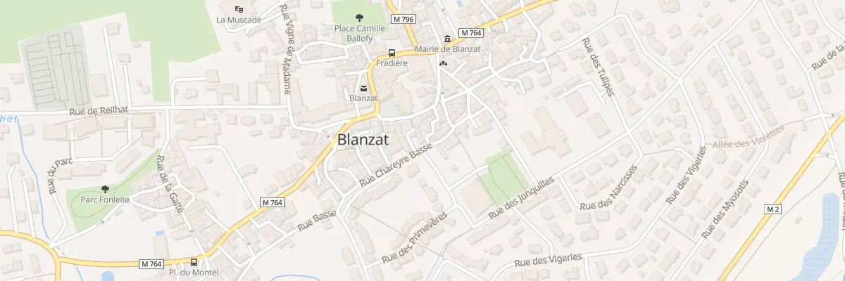 Plan du 52 Rue de l’Horloge à Blanzat