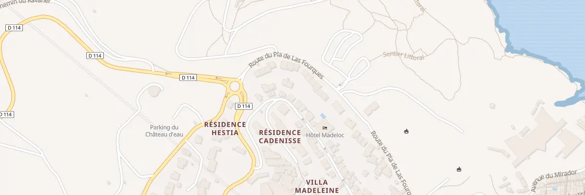Plan du 34 Rue Romain Rolland à Collioure