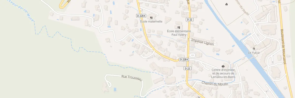 Plan du 5 Imp La Roque à Lamalou-les-Bains