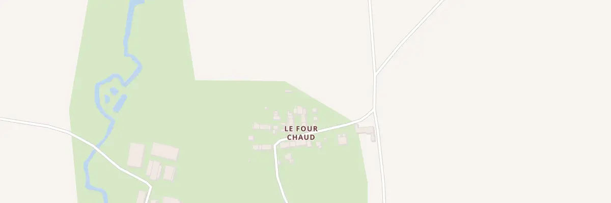 Plan du 5083 Le Four Chaud à Aulnoy